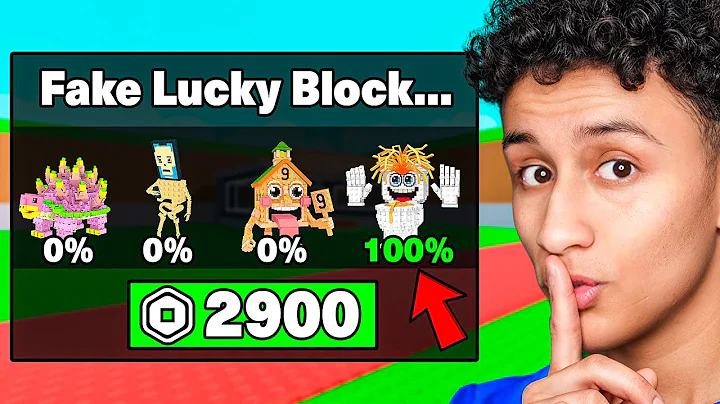 I Secretly Cheated in a Lucky Block Race!