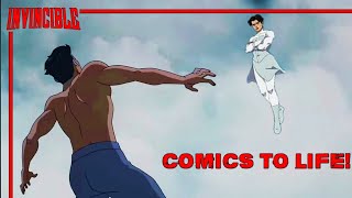 Invincible vs Anissa but He gets THAT Comics TREATMENT [Accurate]