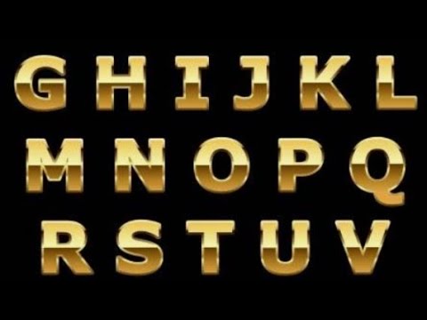 The Golden Alphabet