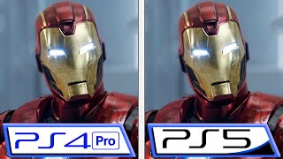 Marvel's Avengers | PS5 vs PS4 Pro | Graphics Comparison & FPS Test