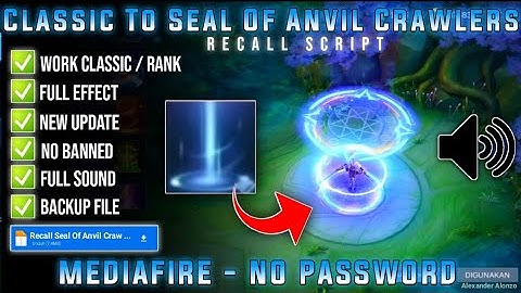Seal Of Anvil Crawlers Full Sound Effect Recall Scrpt No Password MediaFire Melissa Patch