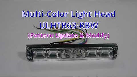 Multi-Color Light Head  |  ULHQU64 | ULHTR63 Functions