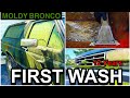 Disaster Barnyard Find | Extremely Moldy Bronco | First Wash In 12 Years | Car Detailing Restoration