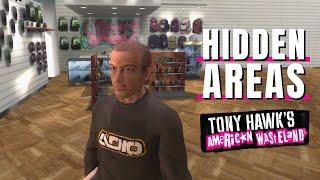 Tony Hawk's American Wasteland: Hidden Areas!