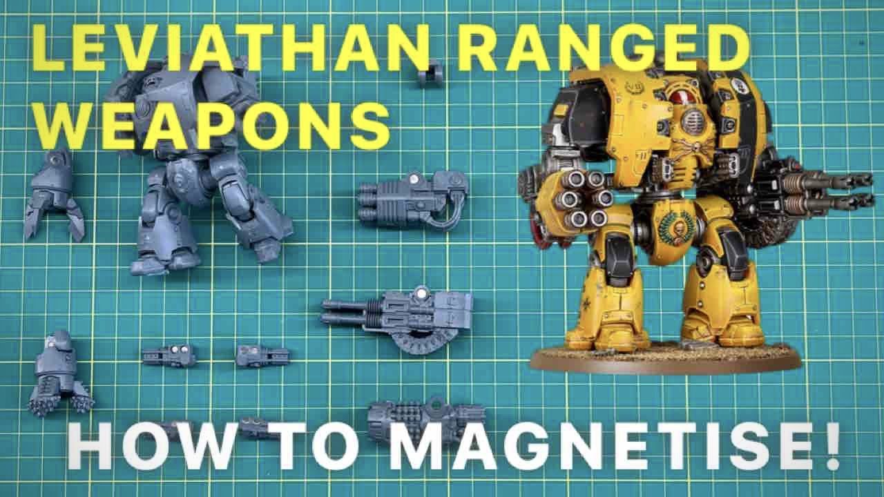 HOW TO the RANGED Weapons for the Leviathan Dreadnought