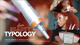 TYPOLOGY PARIS TINTED SERUM CONCEALER SHADES 4 5 REVIEW
