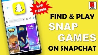 How To Find & Play Snap Games On Snapchat screenshot 2