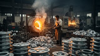 How to Make Bike Rear Wheel Sprocket Hub || Amazing Manufacturing Process.