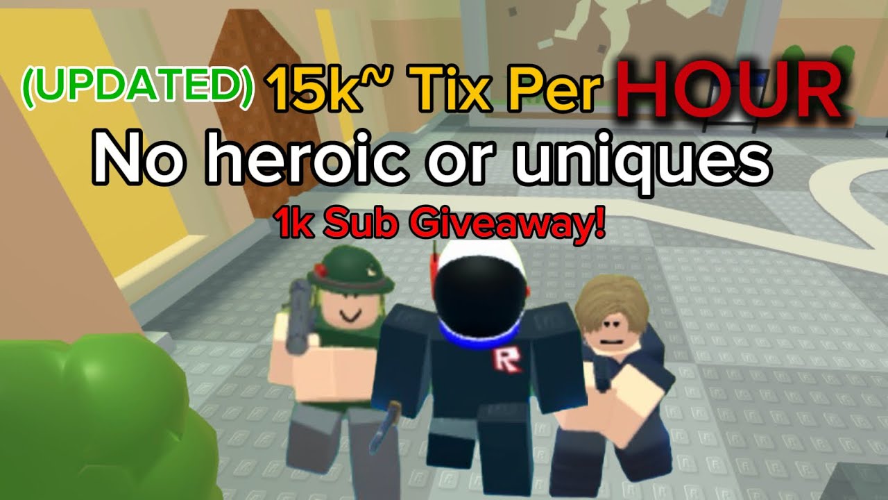 (Giveaway + New Code) Updated 15k~ Tix Per Hour Strategy In Retro TD