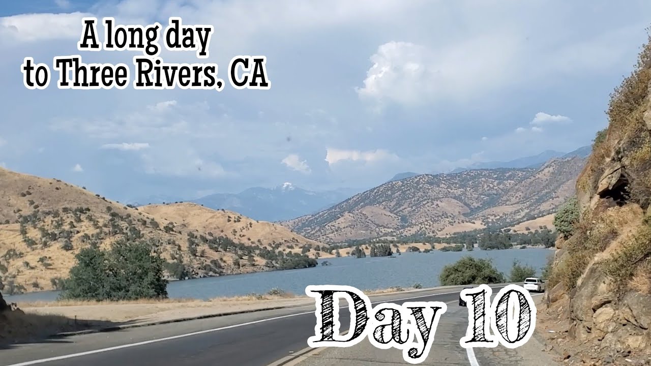 Three Rivers, CA: the prettiest stop so far, family summer road trip vlog, East to West Coast