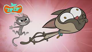 Enjoy Your Trip to Space! | Zip Zip English | 3H | S2 | Funny and Absurd Show