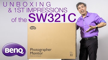 BenQ SW321C Unboxing & First Impressions of the BEST 4K Hardware Calibrated Display for Photography!