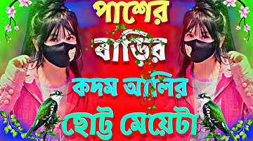 পাশের বাড়ির কদম আলির ছোট্ট মেয়েটা ডিজে 🎉🥰Pasher Barir Chengra Pola Dj 🥵 Bangla Dj Song #bangladesh