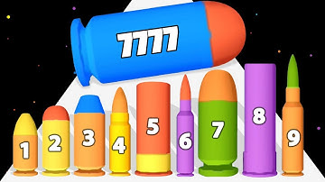 Bullet Fusion - Level Up Bullets, Max Level ASMR Gameplay