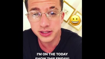 Charlie Puth at Today Show in NYC