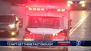 Nebraska Medicine ICU nurse speaks about surge of COVID-19 patients