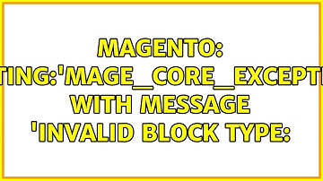 Magento: Getting:
