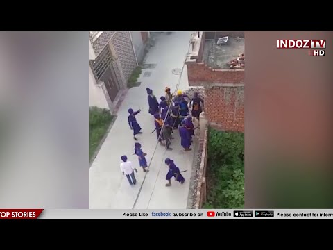 🔴ਦੇਖੋ ਨਿਹੰਗ ਸਿੰਘਾਂ ਦੀ ਆਪਸ ਚ ਹੋਈ ਜ਼ਬਰਦਸਤ ਲੜਾਈ  ਚੱਲੀਆਂ ਗੋਲੀਆਂ