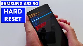 Samsung Galaxy A53 5G - Hard Reset (Factory Reset)|Samsung A53 5G Hard Reset screenshot 5