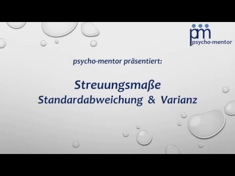 Video: Was ist die Standardabweichung in Verbindung mit?