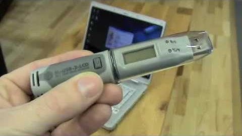 Lascar EasyLog EL-WIN USB Software Set-Up Demo