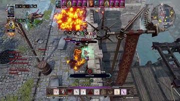 Divinity 2, Fighting Demon Assassins In Arx Sent By The Doctor, Tactical Difficulty, Lone Wolf