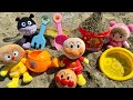 アンパンマンのお砂場セットで遊んだよ! なのキッズ