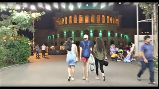 Yerevan, Armenia, Night Walking Tour, lively and nice to walk even at night!