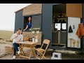 Positive News - Designers Create Tiny Home of a Recycled Wind Turbine