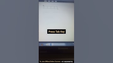 MS Word Tricks | Table Creation #shorts #computerclasses #digitallearning #msword