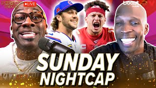 Unc & Ocho react to Chiefs beat Bills to keep 3peat alive, Eagles punch Super Bowl ticket | Nightcap