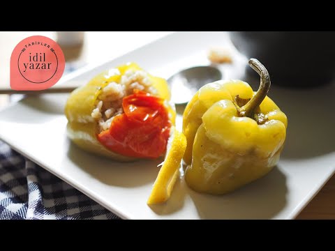 Zeytinyağlı Biber Dolması Tarifi | Yemek Tarifleri