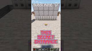 Make UNDETECTABLE SECRET ENTRANCES with WATERLOGGING! | Redstone with PsiVolt #minecraft #redstone