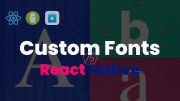 How to link custom fonts | React Native | Amusoftech #amusoftech #reactnative