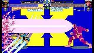 [TAS] Wolverine VS Cyclops (X-Men: Children of the Atom)