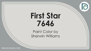 First Star SW 7646 by Sherwin Williams