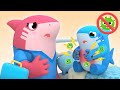 ¡Lávate las manos antes de comer, Baby Shark! - Canciones de buenos hábitos niños | Shark Academy