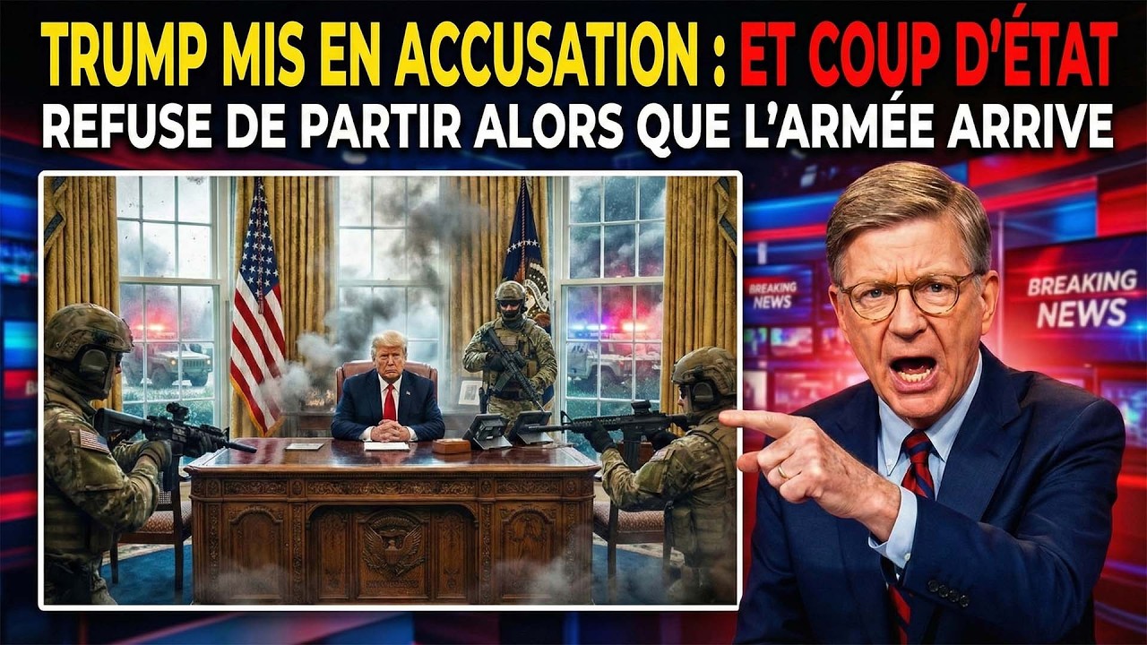 Destitution de Trump : 4 Heures Avant l'Intervention Militaire (Scénario 2026)