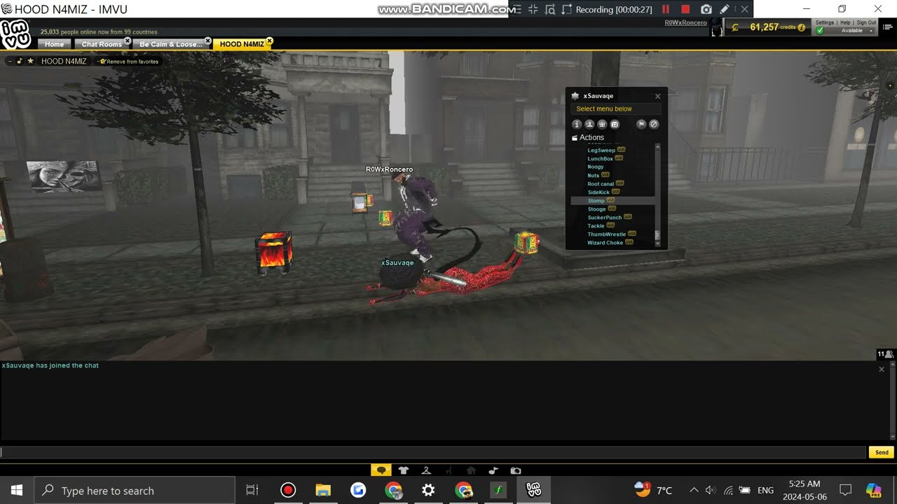 xSauvaqe HAS LEFT THE CHAT Imvu Stomp