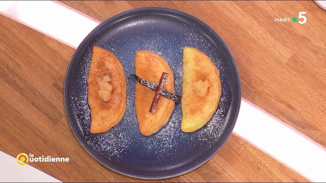 Recette : Rissoles auvergnates poires-cannelle aux pignons de pin - La