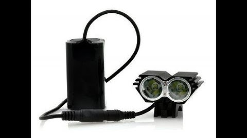 Lista Dual Cree LED Bicycle Headlight Features 1600 Lumens, an IP65 Waterproof