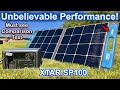 XTAR SP100 Foldable Solar Panel Output Test and Review ~ My Best Performing Solar Panel!