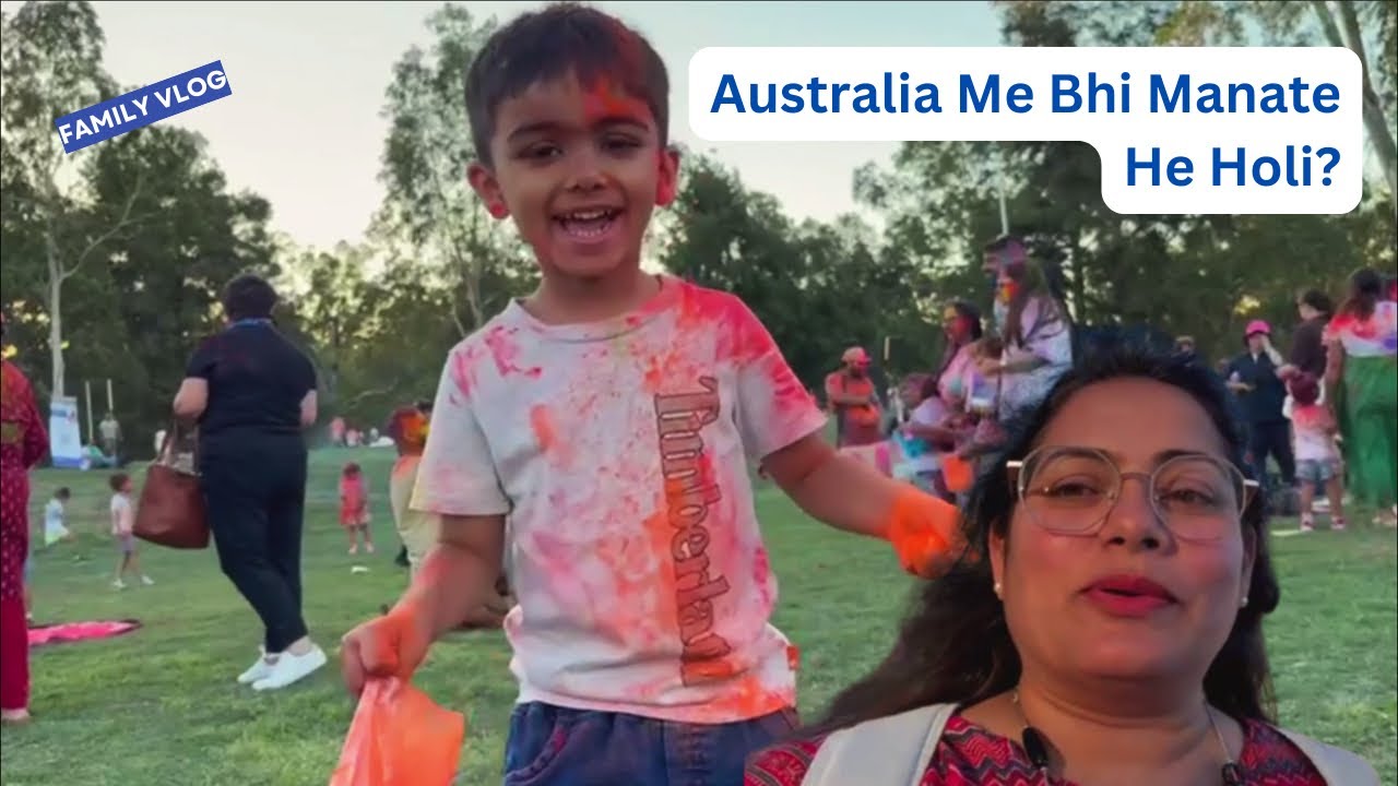 Australia Me Bhi Manate He Holi? |#Falguni Australia Se