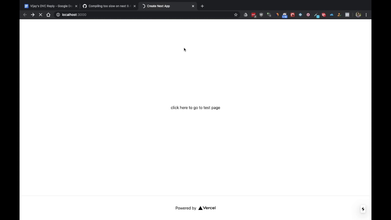 nextjs loading bug - YouTube