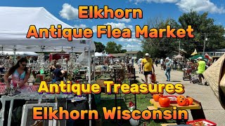 Antique Treasures - Elkhorn Antique Flea Market - Wisconsin