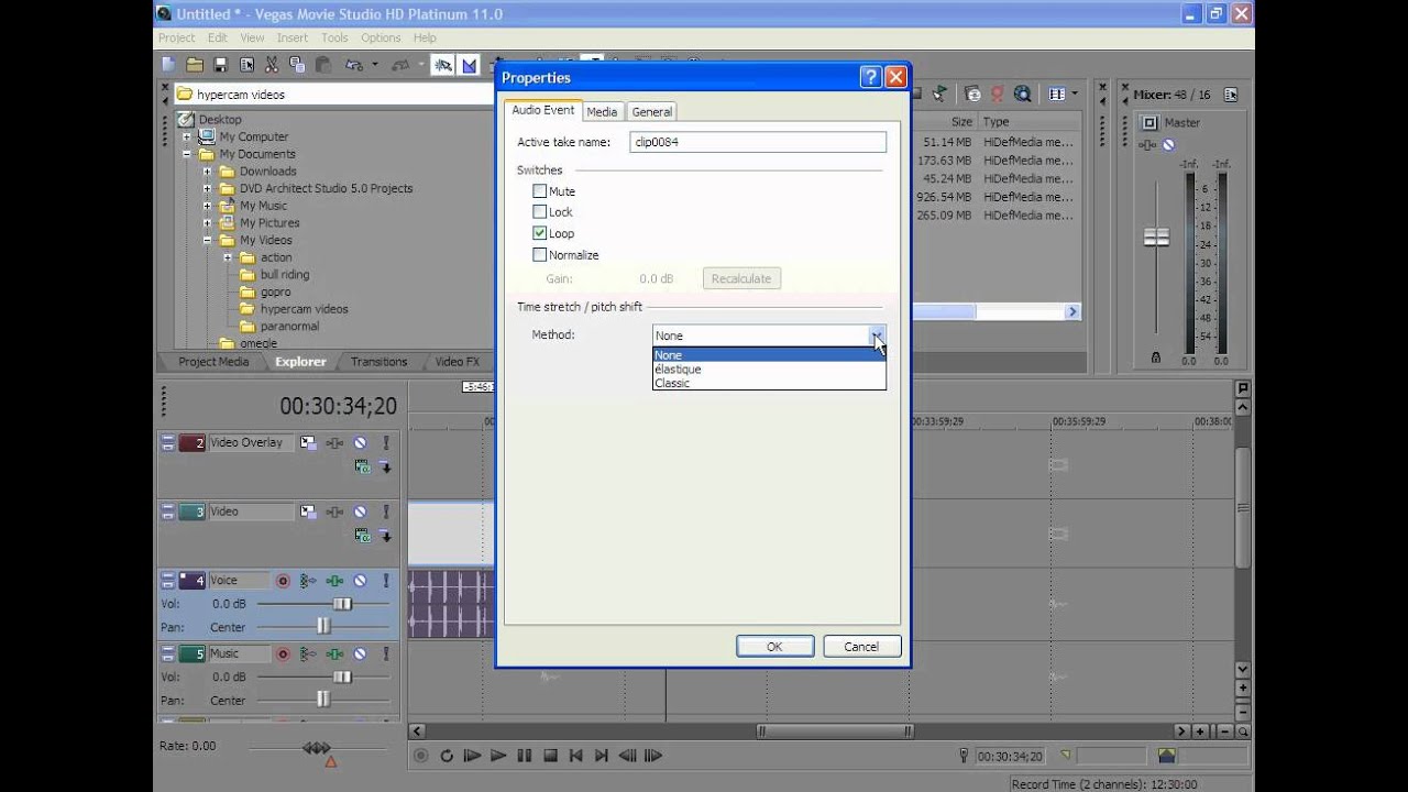 sony tutorial: how to fix out of sync video in sony vegas movie studio ...