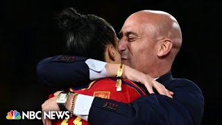 Spanish soccer chief under investigation over kiss