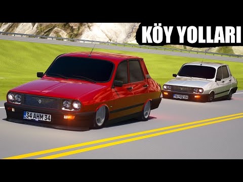 DİP BASIK TOROS İLE KÖY YOLLARINDA GEZİNTİ !! ASSETTO CORSA