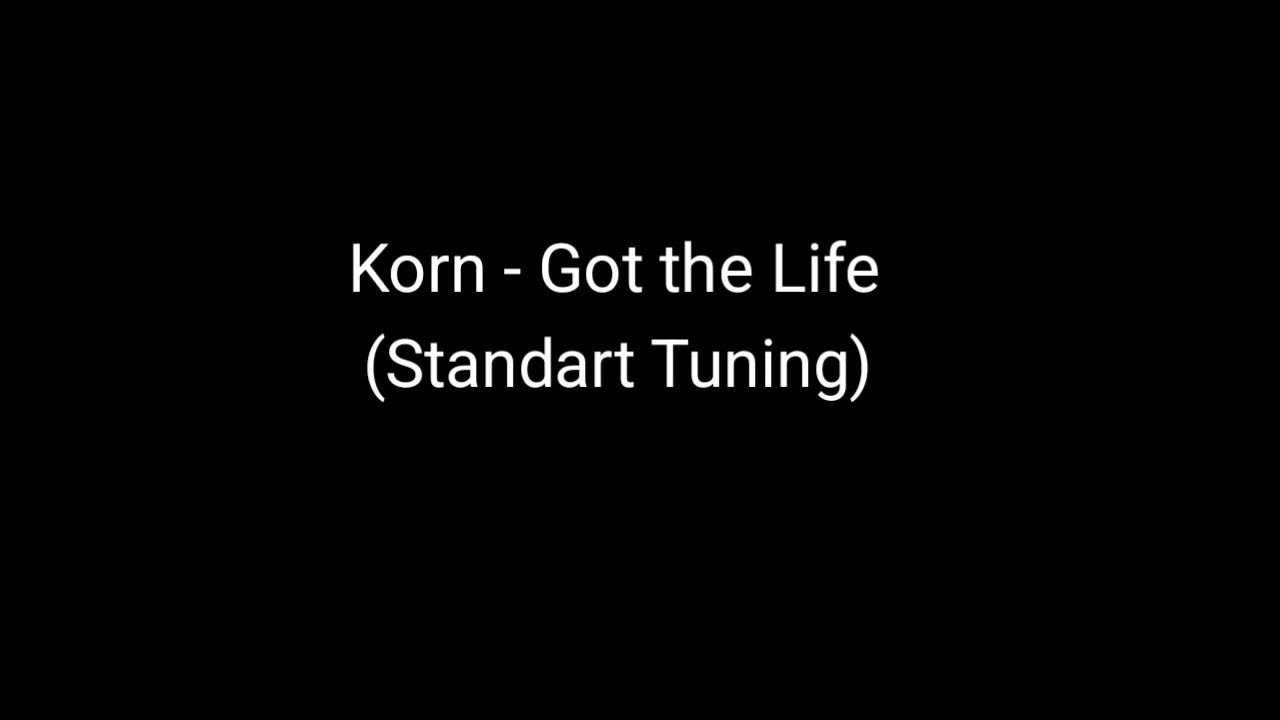 Got the life backing track standard tuning YouTube