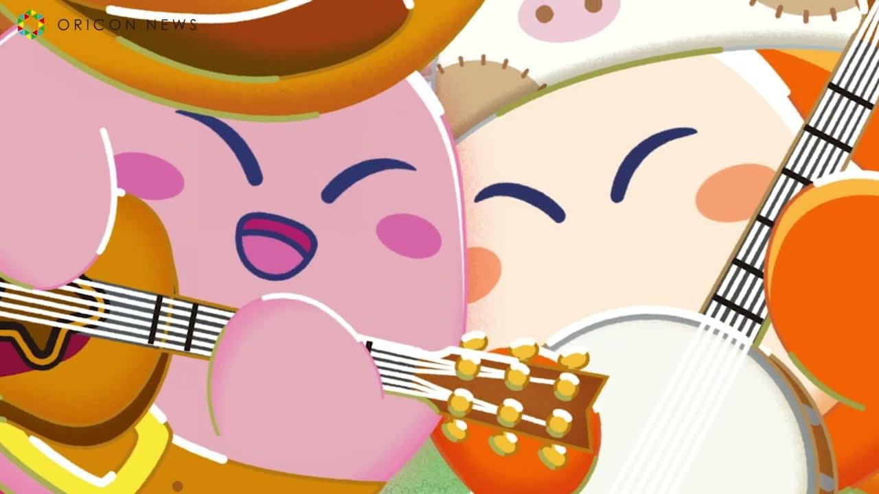 The Adorable Kirby Playing the Banjo! Kirby of the Stars × Craft